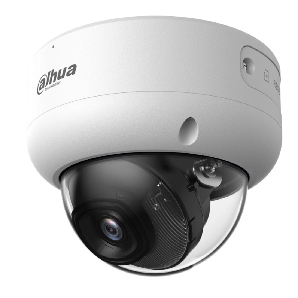 DAHUA DH-IPC-HDBW3249EP-AS-IL-0360B Уличная купольная IP-видеокамера с ИИ 2Мп; 1/2.9” CMOS; объектив 3.6мм тревожные вх/вых: 1/1 ИК 40м LED 40м IP67, IK10 металл