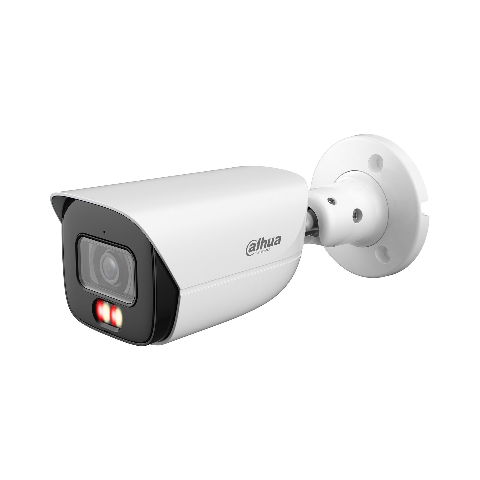 DAHUA DH-IPC-HFW3449EP-AS-IL-0360B Уличная цилиндрическая IP-видеокамера 4Мп, 1/2,9” CMOS, объектив 3.6мм, видеоаналитика,тревожные вх/вых: 1/1 , микрофон, ИК 50м, LED 50m, IP67, металл