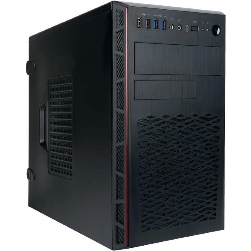 Mini Tower InWin EMR065 Black 500W PM-500ATX U3.0*2+U2.0*2+A(HD)+intrusion switch mATX IN WIN арт. 6197047