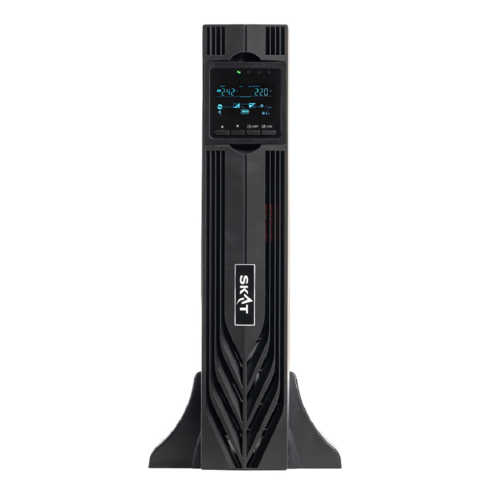 ИБП Бастион SKAT-UPS 3000-RACK-ON-6X9-E P3 {Online, 3000ВА/3000 Вт, 1хС19+8хС13, АКБ 6х9Ач, SNMP/USB/RS-232/EPO, доп блок до 4 шт SKAT BC 72/18S3, МПТ} (8773) арт. 8773 SKAT-UPS 3000-RACK-ON-6X9-E P3