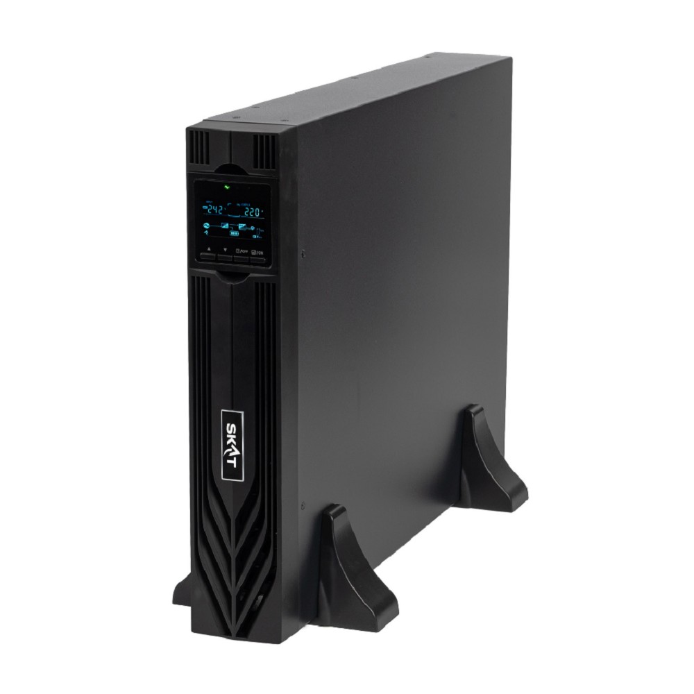 ИБП Бастион SKAT-UPS 3000-RACK-ON-6X9-E P3 {Online, 3000ВА/3000 Вт, 1хС19+8хС13, АКБ 6х9Ач, SNMP/USB/RS-232/EPO, доп блок до 4 шт SKAT BC 72/18S3, МПТ} (8773) арт. 8773 SKAT-UPS 3000-RACK-ON-6X9-E P3