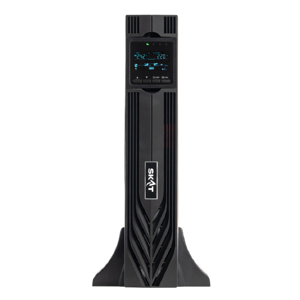ИБП Бастион SKAT-UPS 3000-RACK-ON-6X9 P3 {Online, 3000ВА/3000Вт, 2хЕВРО+1хС19, АКБ 6х9Ач, SNMP/USB/RS-232/EPO, доп блок до 4 шт SKAT BC 72/18S3, МПТ} (8772) арт. 8772 SKAT-UPS 3000-RACK-ON-6X9 P3
