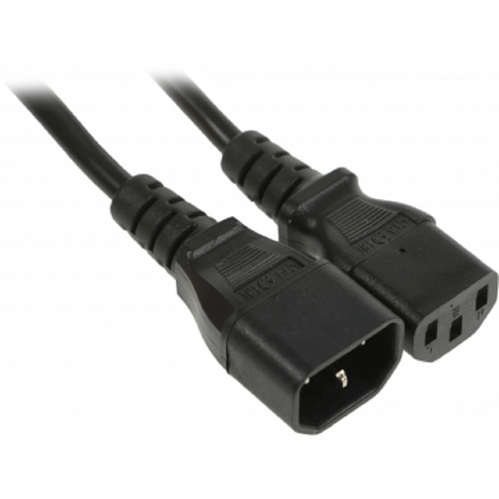Rexant (04-2728) Шнур сетевой IEC 320 C13 – IEC 320 C14 3x1,0мм?, длина 1,8м