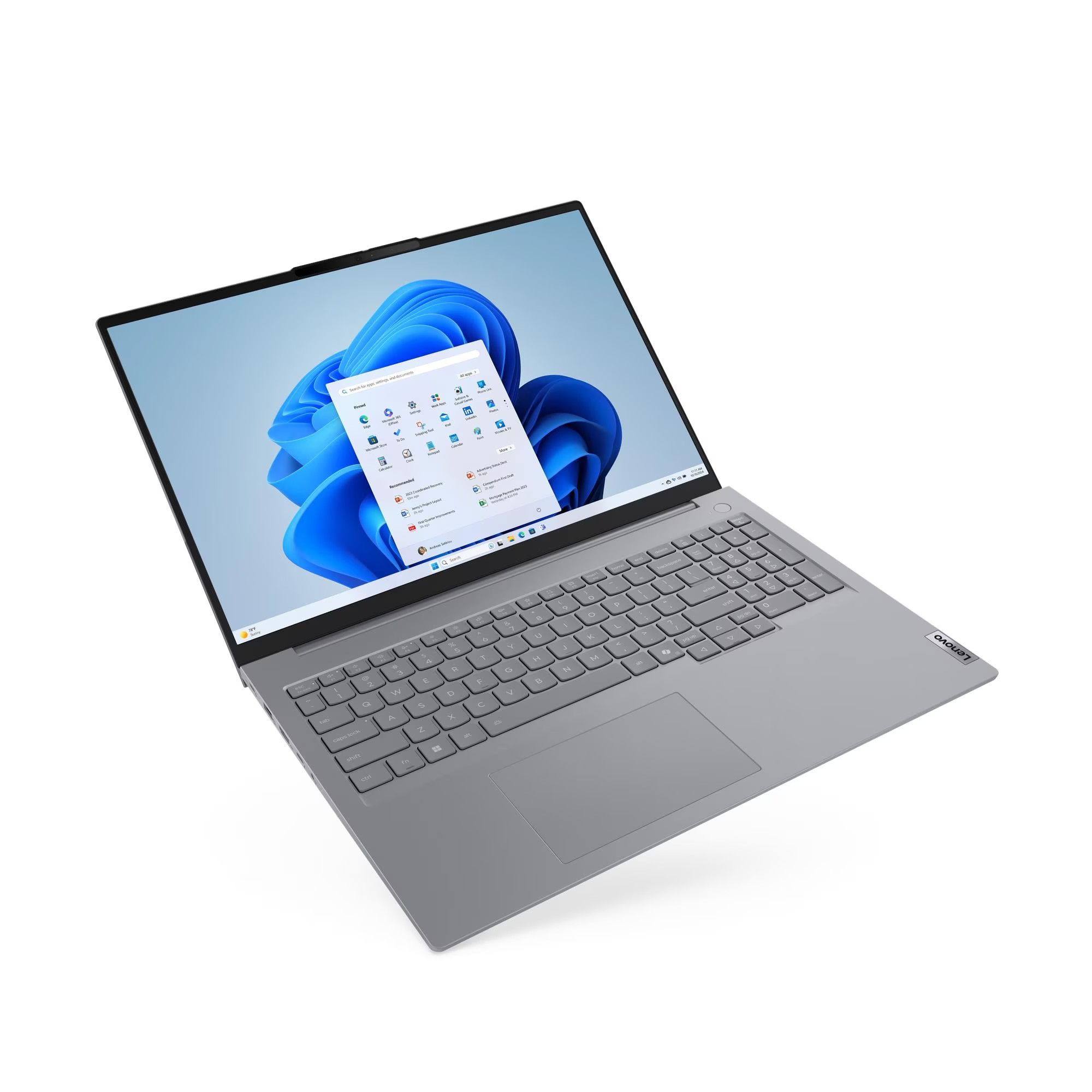 Lenovo ThinkBook 16 G8 IAL 16" WUXGA (1920x1200)IPS 300N, Ultra 5 225U, 1x16GB DDR5-5600, 512GB SSDM.2, Intel Graphics, WiFi6E, BT,Kb Eng/Ru, FPR, TPM2, FHDCam, 45Wh, 65W USB-C, NoOS, 1Y, 1.7kg арт. 21SK0027GQ