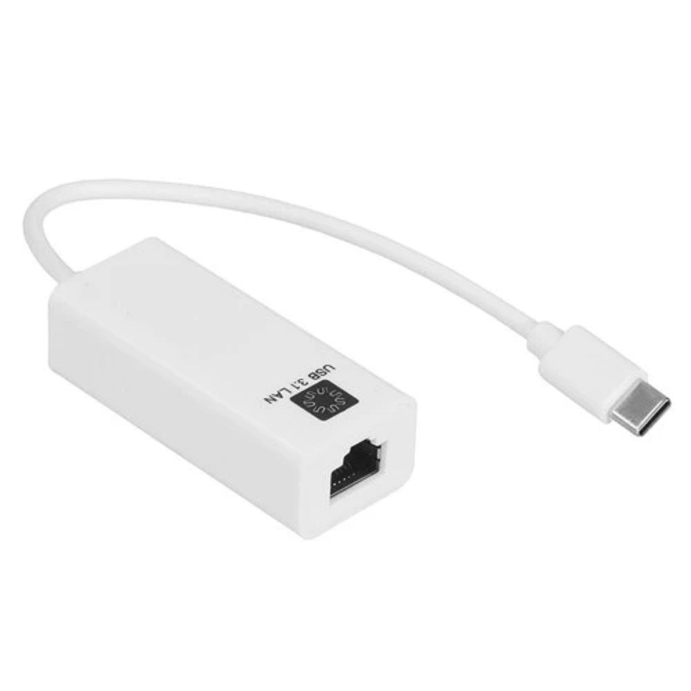 5bites Кабель-адаптер UA3C-45-08WH USB3.1 / RJ45 100MB / WHITE