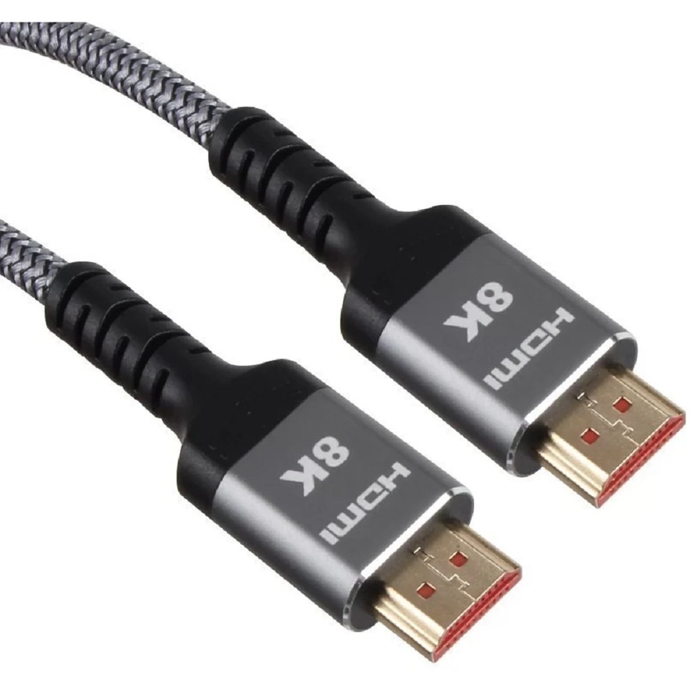 iOpen ACG859A-10.0 Кабель интерфейсный HDMI-HDMI 19M/M,ver. 2.1 8KX60Hz (Econom) оплетка 10m VCOM