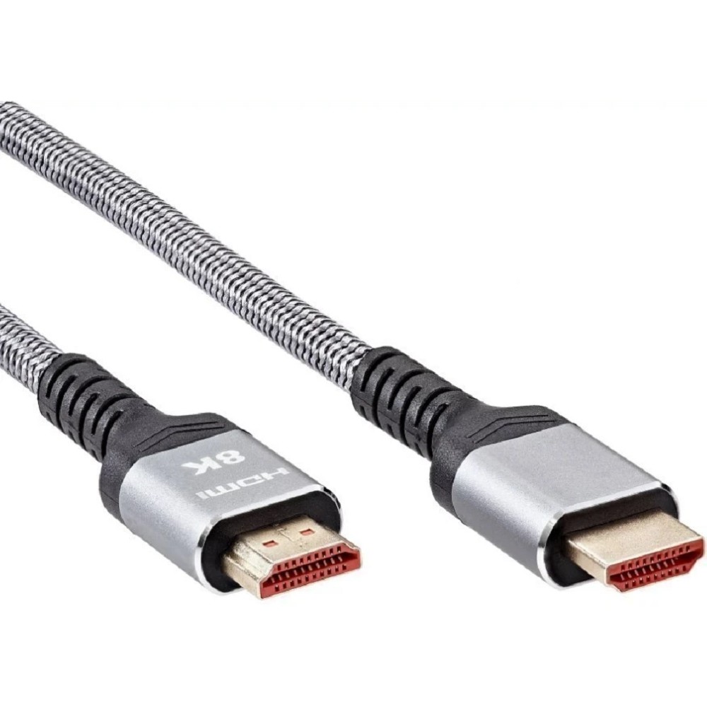 iOpen ACG859A-10.0 Кабель интерфейсный HDMI-HDMI 19M/M,ver. 2.1 8KX60Hz (Econom) оплетка 10m VCOM