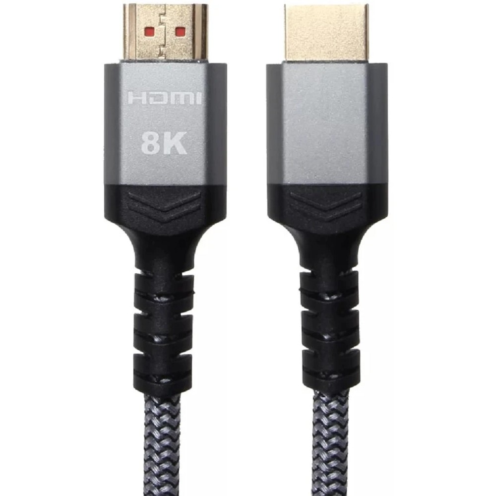 iOpen ACG859A-10.0 Кабель интерфейсный HDMI-HDMI 19M/M,ver. 2.1 8KX60Hz (Econom) оплетка 10m VCOM