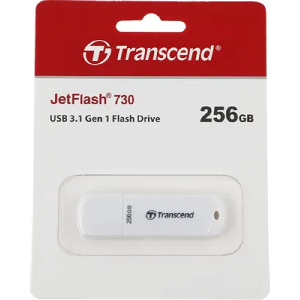 Transcend USB Drive 256GB JetFlash 730 белый USB 3.0TS256GJF730