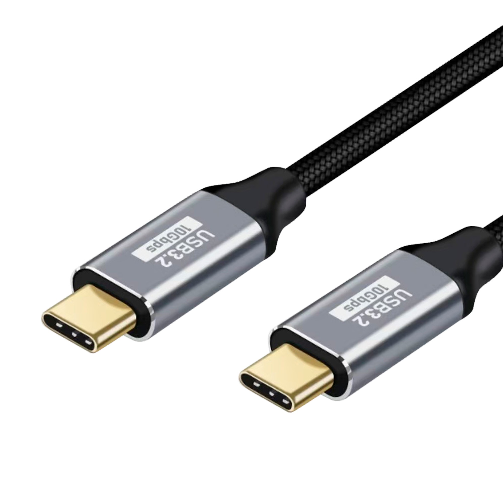 Bion Кабель USB Type-C - Type-C (CM/CM), 100W, USB 3.1 Gen2, 4K@60Hz, 10 Гбит/с, 1.5 м, тканевая оплётка, черный [BXP-CCP-USBC3.1-CMCM-015M-B] Bion Expert арт. BXP-CCP-USBC3.1-CMCM-1.5M-B