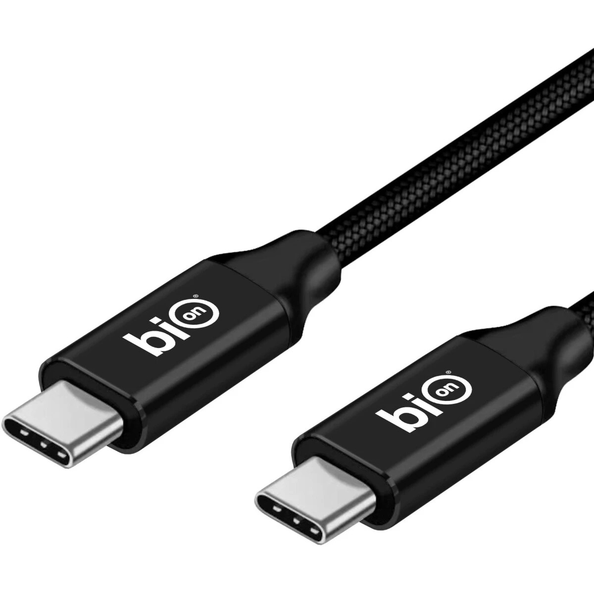 Bion Кабель USB Type-C - Type-C (CM/CM), 100W, USB 3.1 Gen2, 4K@60Hz, 10 Гбит/с, 3 м, тканевая оплётка, черный [BXP-CCP-USBC3.1-CMCM-030M-B] Bion Expert арт. BXP-CCP-USBC3.1-CMCM-3M-B