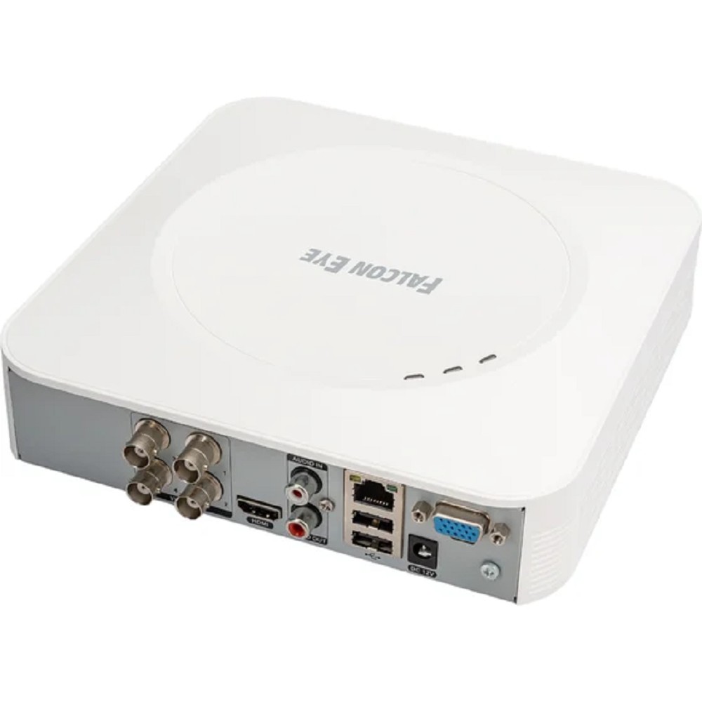 Комплект видеонаблюдения Falcon Eye FE-104MHD KIT Light SMART 4-х канальный гибридный {(AHD,TVI,CVI,IP,CVBS) регистратор; Видеовыходы: VGA;HDMI; Видеовходы: 4xBNC} арт. 00-00109381