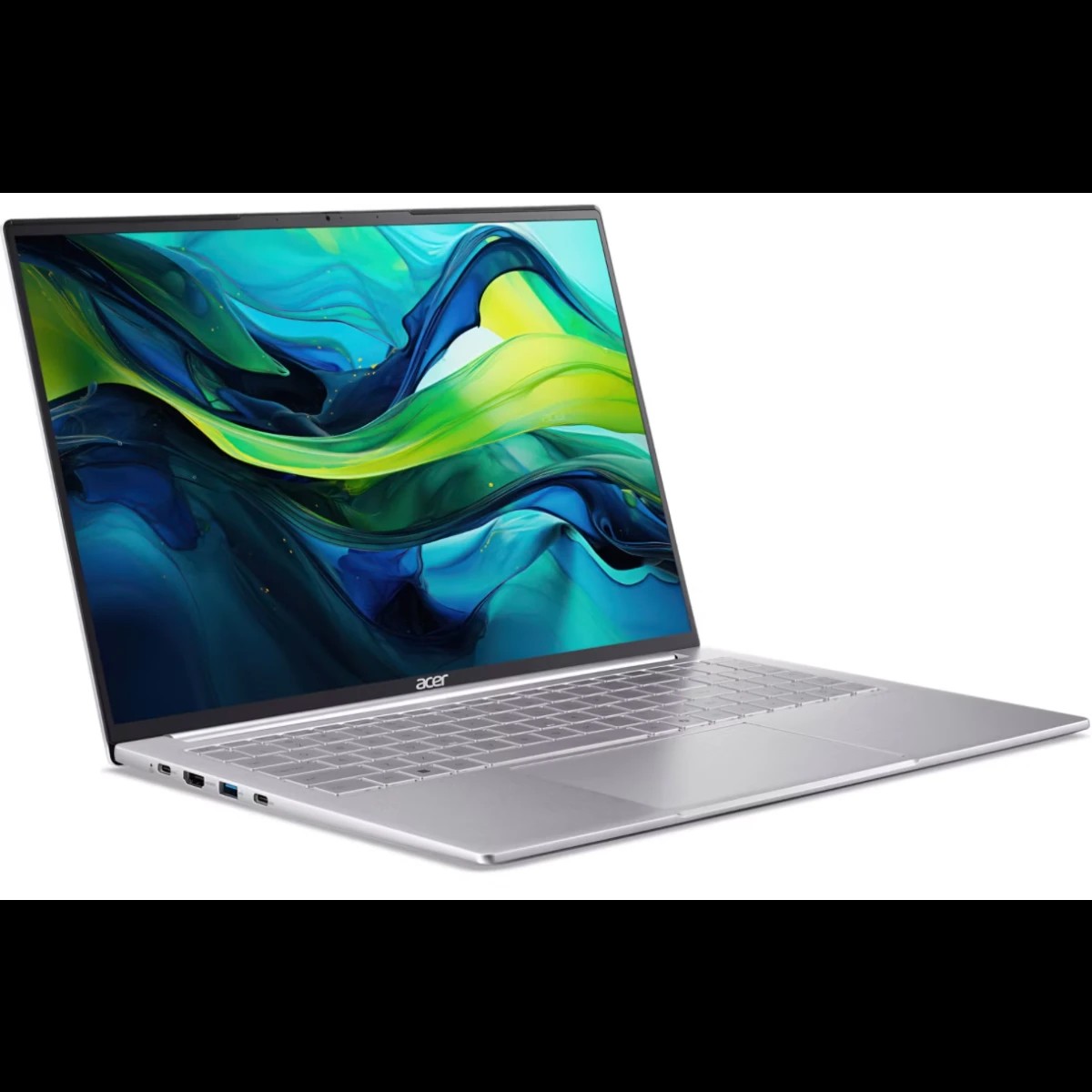 Ноутбук Acer Swift Lite SFL16-51M-54BL Core Ultra 5 115U 16Gb SSD512Gb Intel Graphics 16" IPS WUXGA (1920x1200) без ОС silver WiFi BT Cam (NX.D3UCD.002)