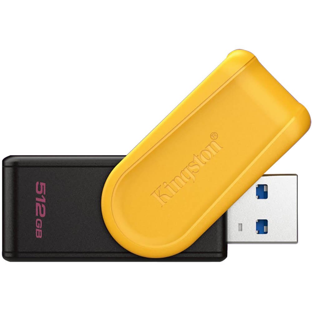 Флеш Диск Kingston 512GB DataTraveler Exodia S DTXS/512GB USB3.0 желтый/черный