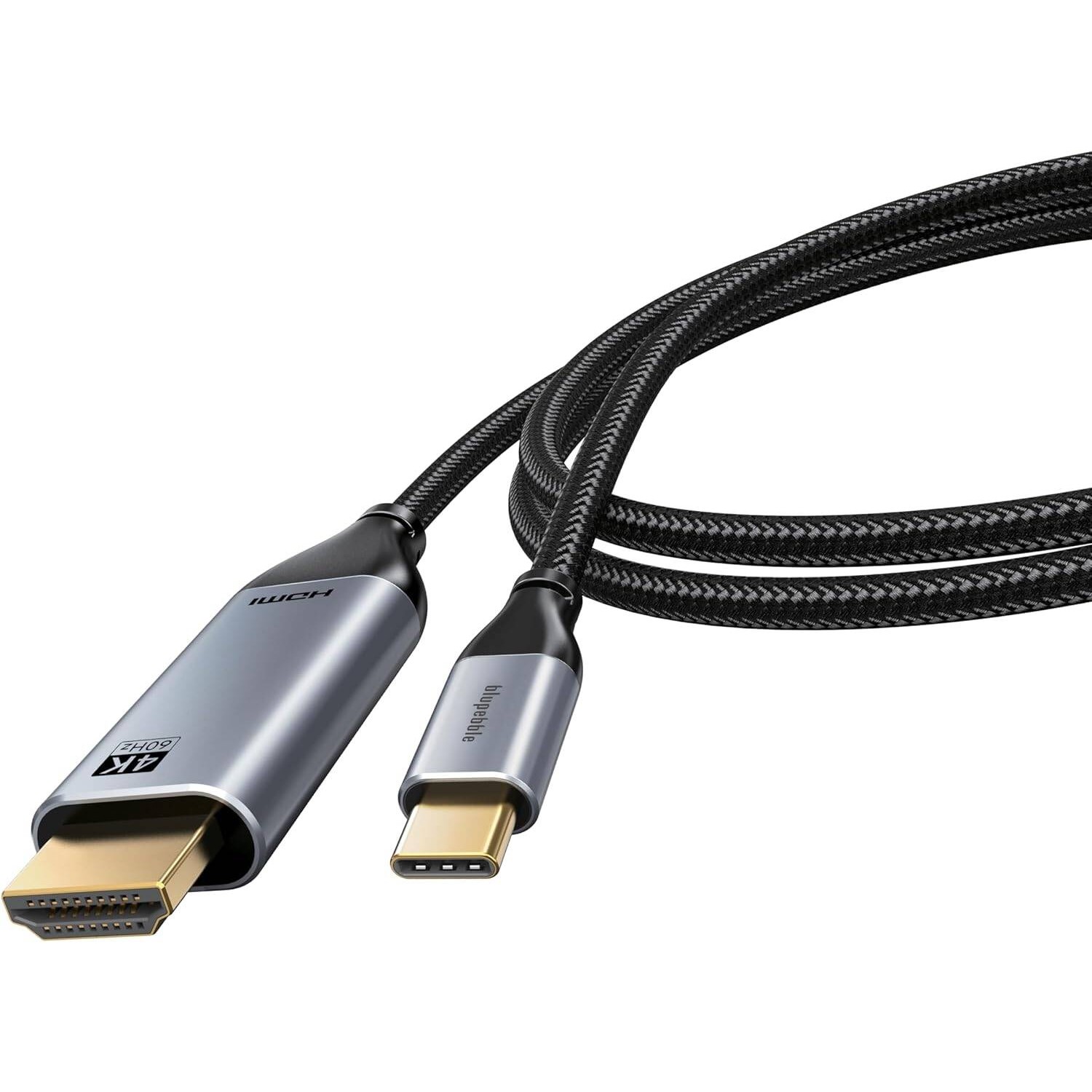 Bion Кабель USB Type-C - HDMI (M/M), 4K@60Hz, металлический корпус, 2 м [BXP-CC-USBCM-HDMIM-M] Bion Expert