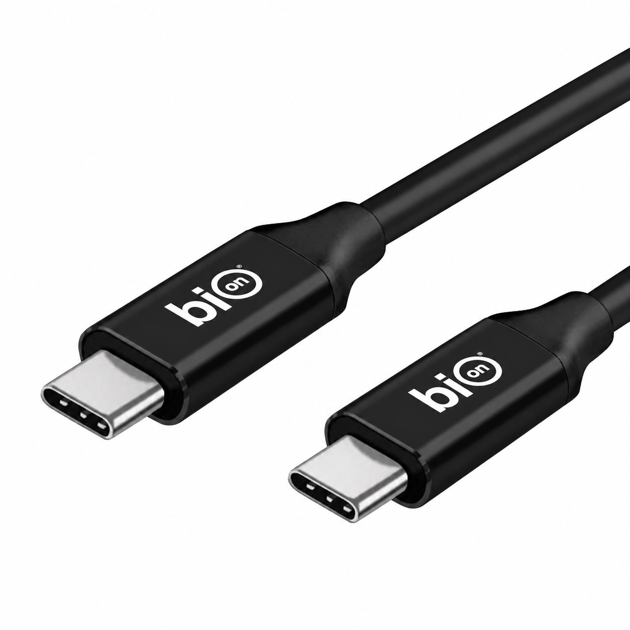 Bion Кабель USB4 v2.0 (CM/CM), 16K@60Hz, 80 Гбит/с, 240W, 5A, медь, 1 м, чёрный [BXP-USB4V2-CMCM-010M] Bion Expert