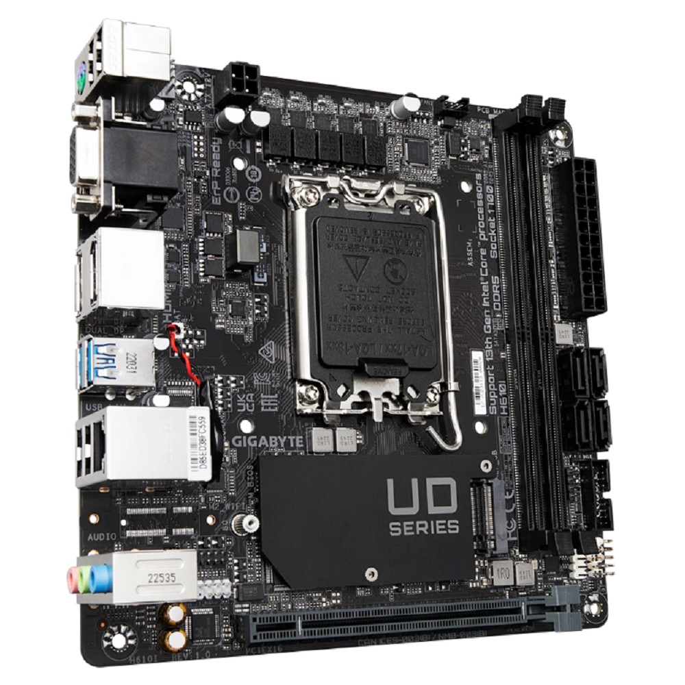 Материнская плата Gigabyte H610I