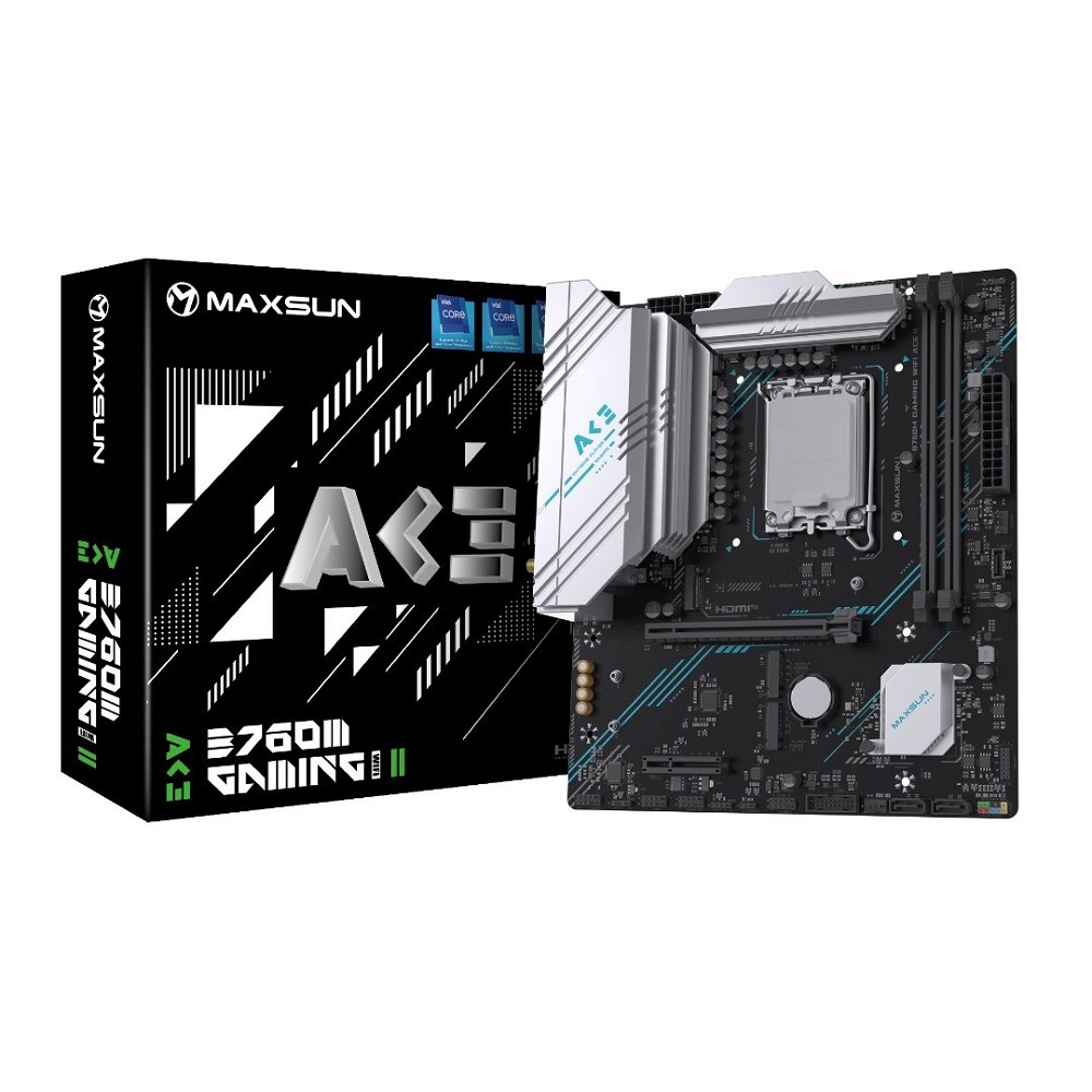 Материнская плата MAXSUN MS-B760M GAMING WIFI ACE II арт. MS-B760M GAMING WIFI ACE 2