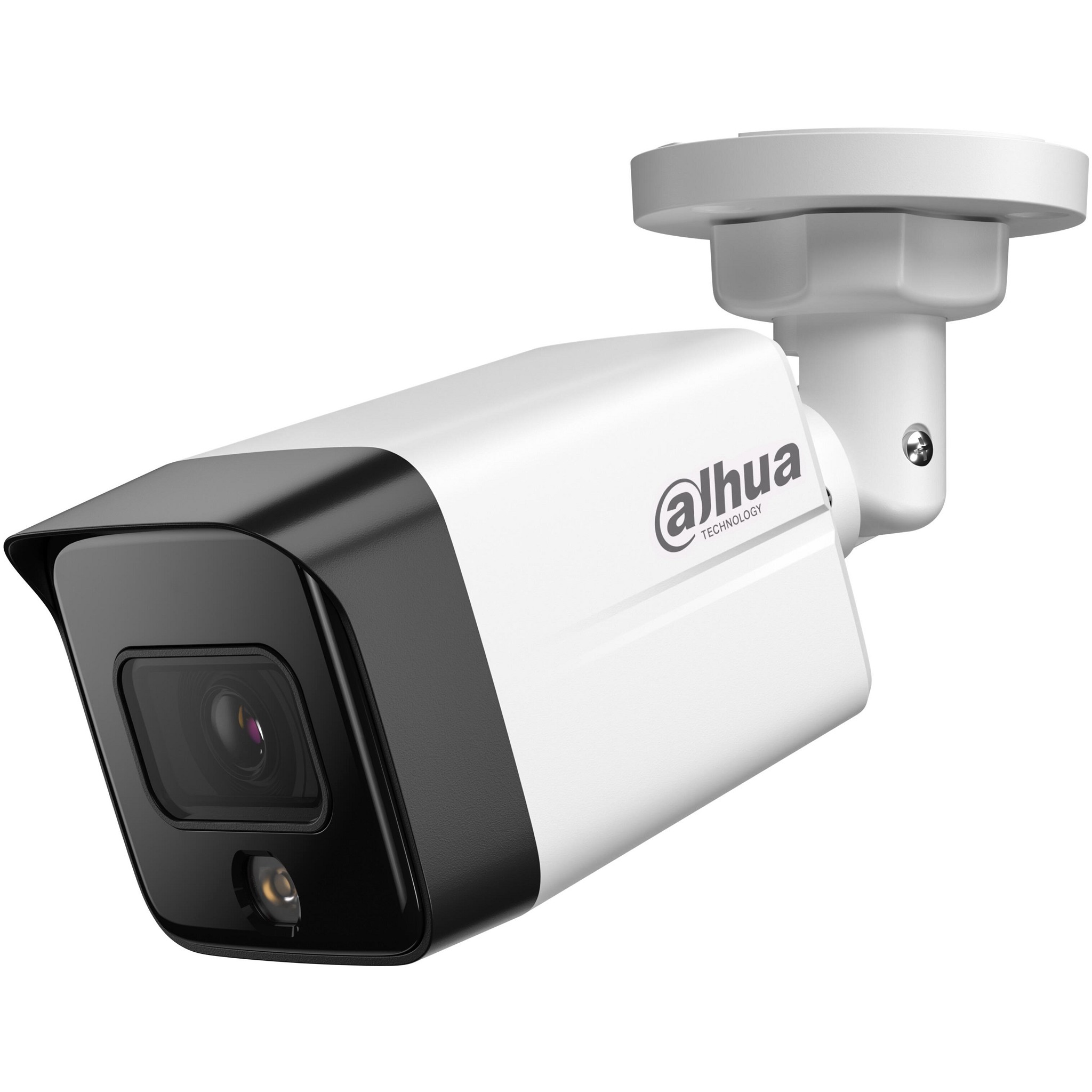 DAHUA DH-IPC-HFW1239TC1P-SA-IL-0280B-S6 Уличная цилиндрическая IP-видеокамера с ИК 30м и LED 30м 2Мп; 1/2.8” CMOS; объектив 2.8мм обнаружение людей; IP67; металл, пластик