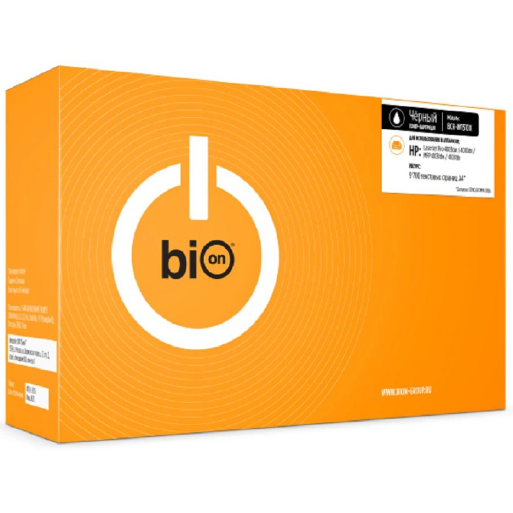 Bion BCR-W1510X-18K Картридж для HP LaserJet Pro 4003dw/4003dn, MFP 4103fdw/4103fdn, с чипом, черный 18000 стр. Bion Cartridge