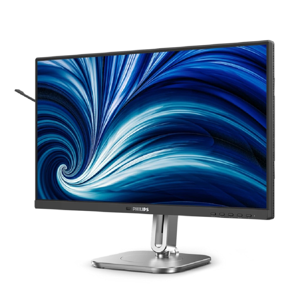 LCD PHILIPS 23.8" 24B2N4200/00 Black с поворотом экрана {IPS 1920x1080 120Hz 4ms 178/178 300cd 1500:1 HDMI DisplaePort 4xUSB3.2 2x2W HAS Pivot}