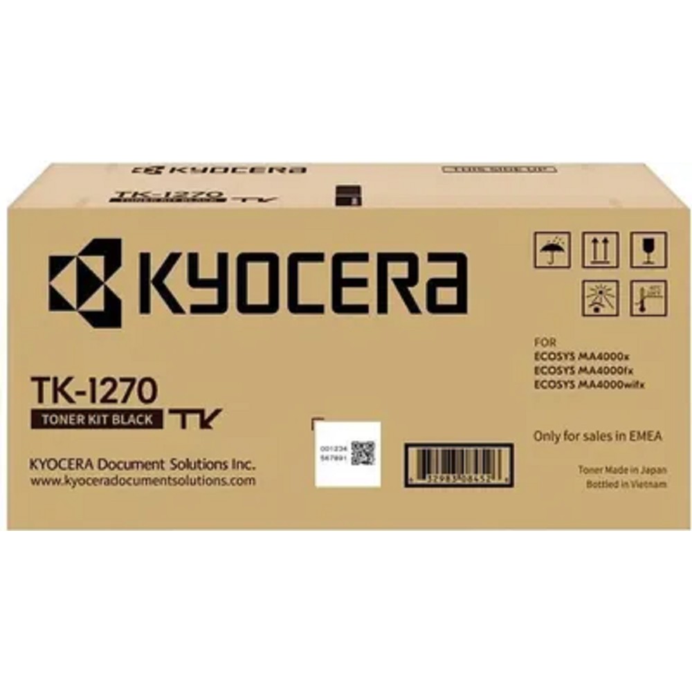 Kyocera Тонер-картридж TK-1270 для MA4000x/MA4000fx/MA4000wifx черный (10 000 стр.) арт. 1T0C140NL0