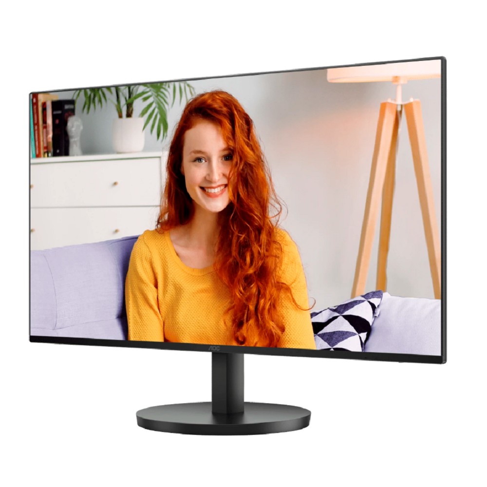 27" AOC 1920х1080 WLED 16:9 IPS 300cd, 1500:1, 20M:1, 4ms, 178°/178°, VGA, HDMI, DP, 120Hz, Speakers, Tilt, Internal, VESA, Black, 3y арт. 27B3QA2
