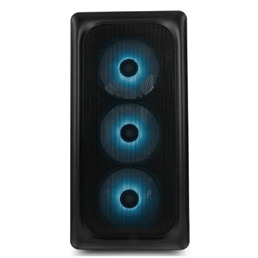 XASTRA Корпус A407 4ARGB Black ATX/Mesh/ tempered glass / 4x120mm ARGB PWM fans/ A407-4FC12A