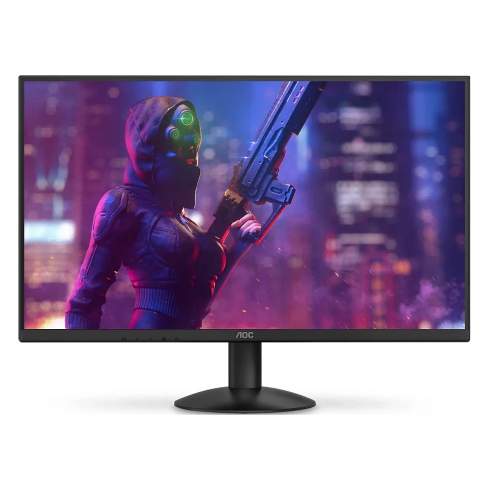 27" AOC 1920x1080 WLED 16:9 IPS 300cd, 1500:1, 20M:1, 4ms, 178°/178°, VGA, HDMI, 120Hz, Tilt, VESA, External, Black, 3y арт. 27B30H3