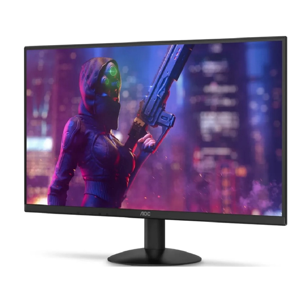 27" AOC 1920x1080 WLED 16:9 IPS 300cd, 1500:1, 20M:1, 4ms, 178°/178°, VGA, HDMI, 120Hz, Tilt, VESA, External, Black, 3y арт. 27B30H3