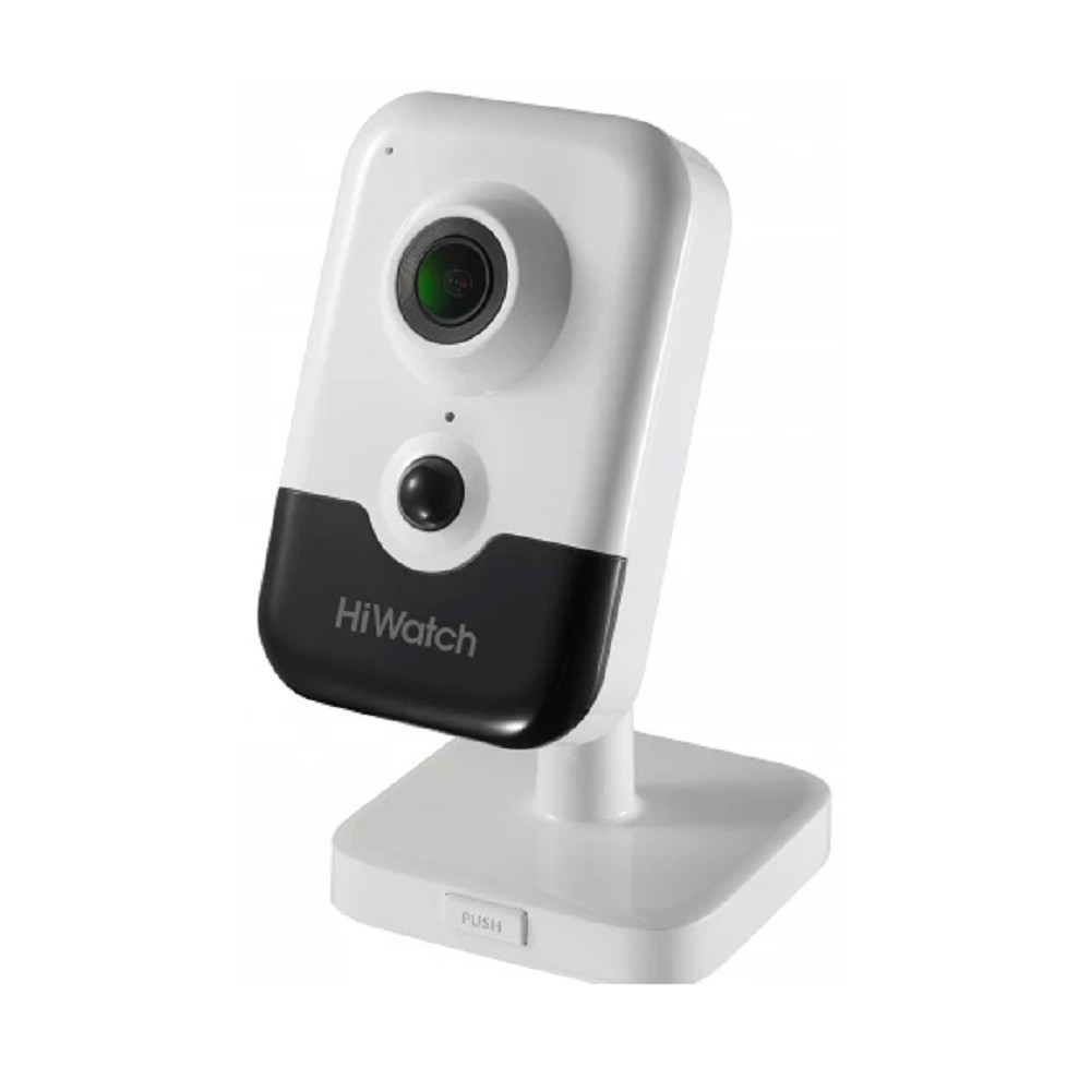Камера видеонаблюдения IP HiWatch DS-I214(C)(2.8MM) 2.8-2.8мм цв. корп.:белый