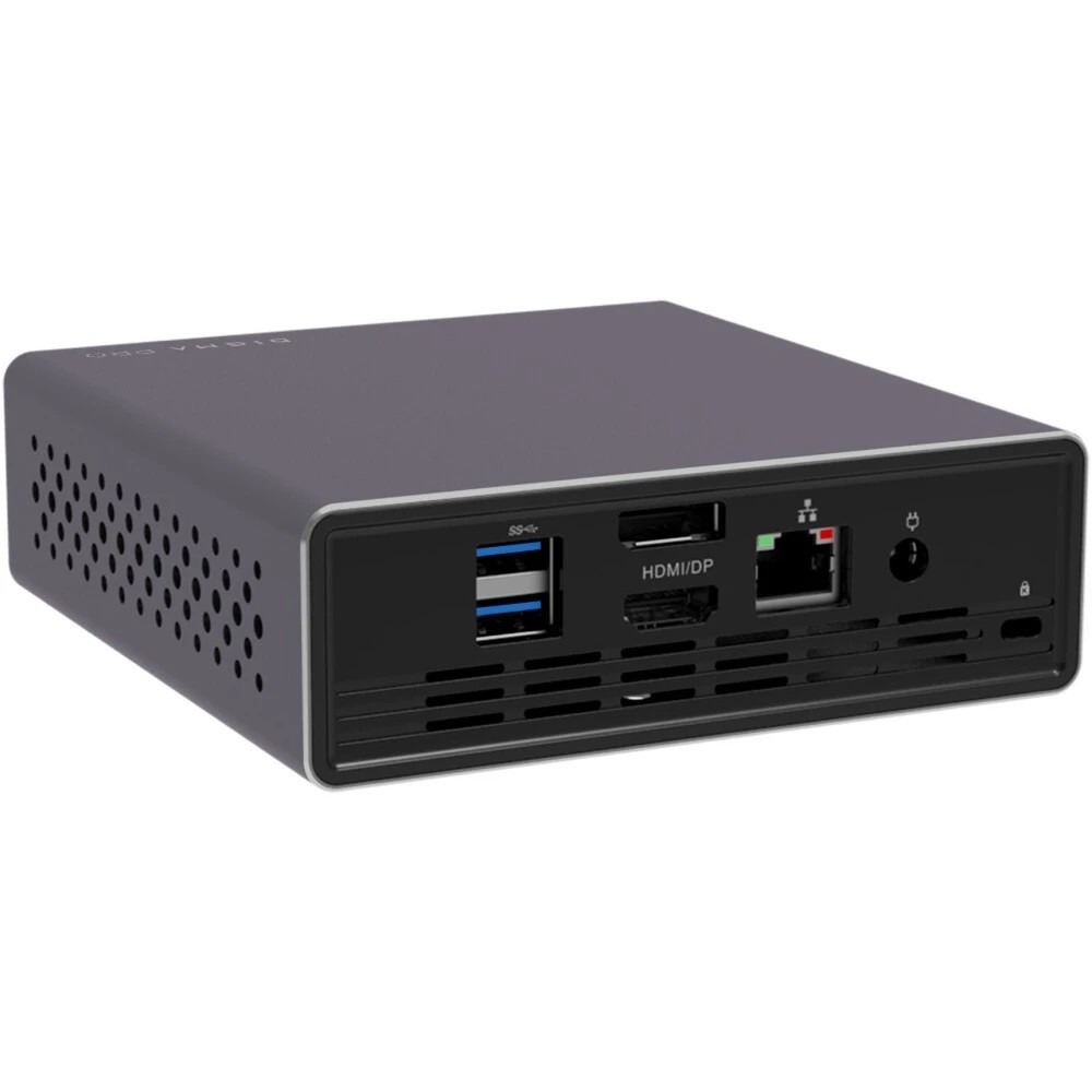 Неттоп Digma Pro Minimax U1 i5 1235U (1.3) 16Gb SSD512Gb Iris Xe Windows 11 Pro GbitEth WiFi BT 60W темно-серый/черный (DPP5-ADXW05)