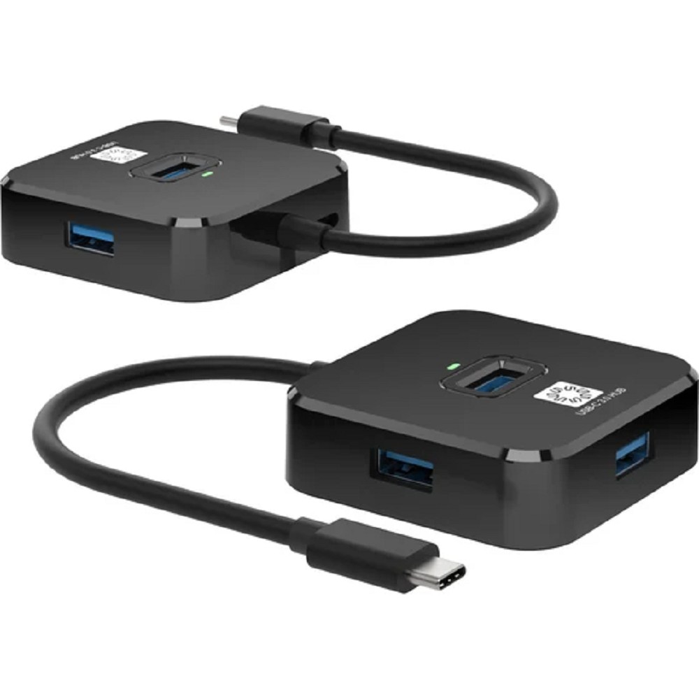 5bites Концентратор HB34C-316BK TYPE-C -> 4*USB3.0 / BLACK