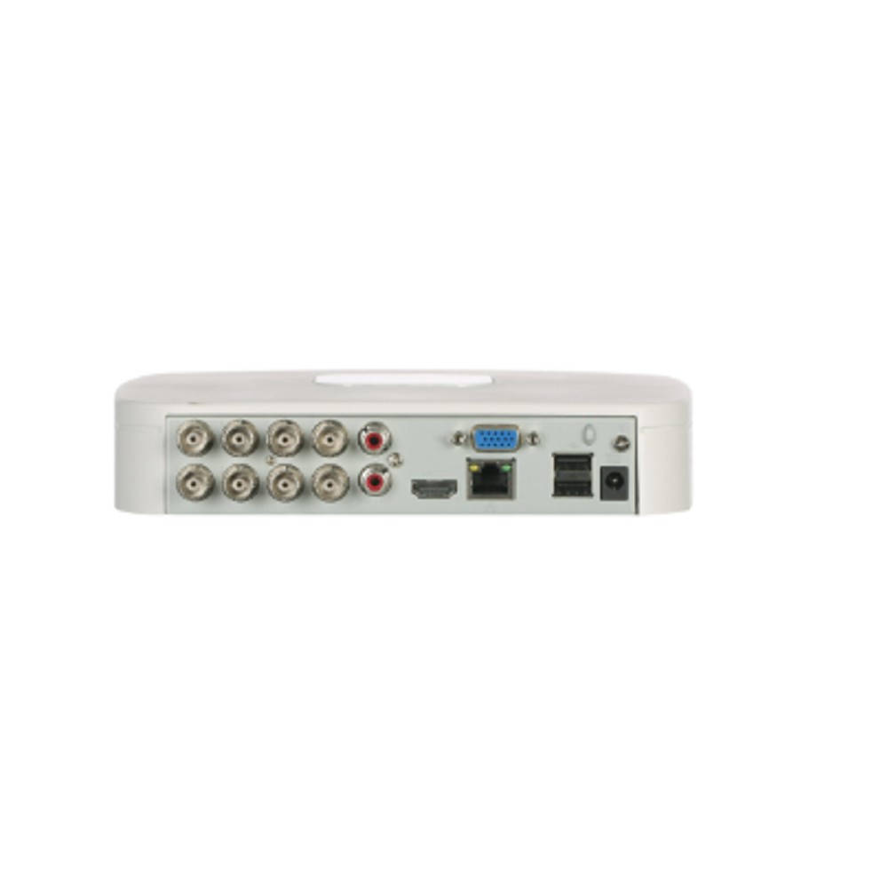DAHUA DH-XVR4108C-I/T 8-канальный HDCVI-видеорегистратор c SMD HDCVI, AHD, TVI, IP, CVBS; IP-каналы: до 10 каналов, до 6Мп; 1 SATA III до 16Тбайт; видеоаналитика 1 HDMI, 1 VGA; 1 RJ45 100Мбит/с