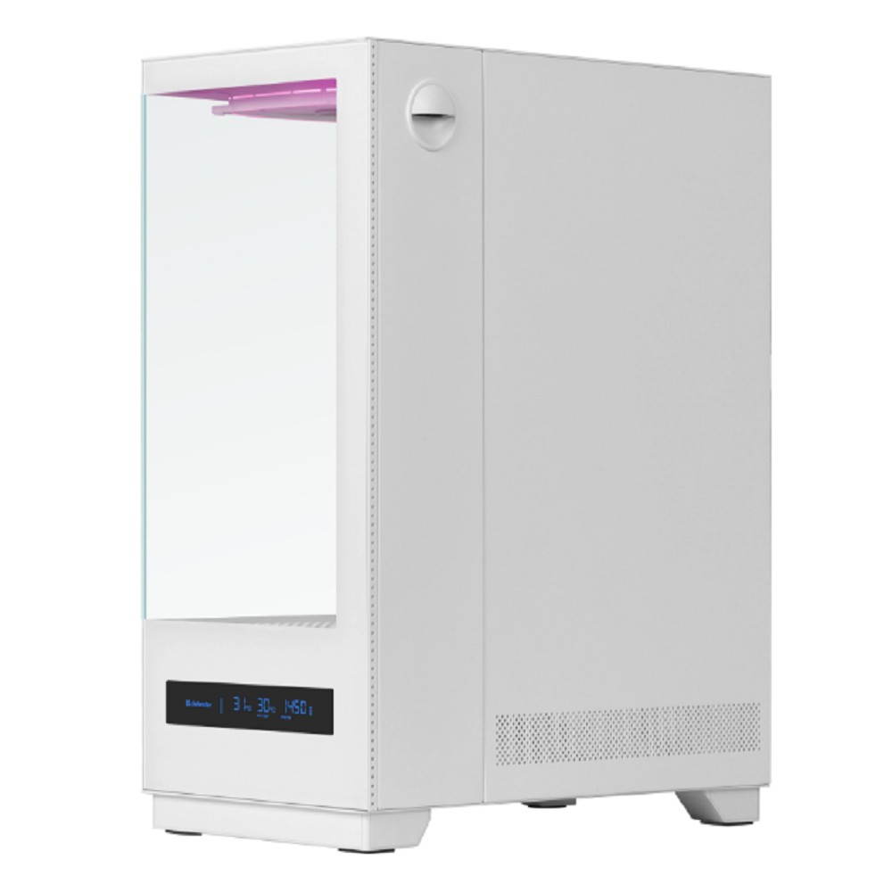 Defender Корпус компьютерный HyperHub Pro белый,ATX,display,TypeC,3fans арт. 25142