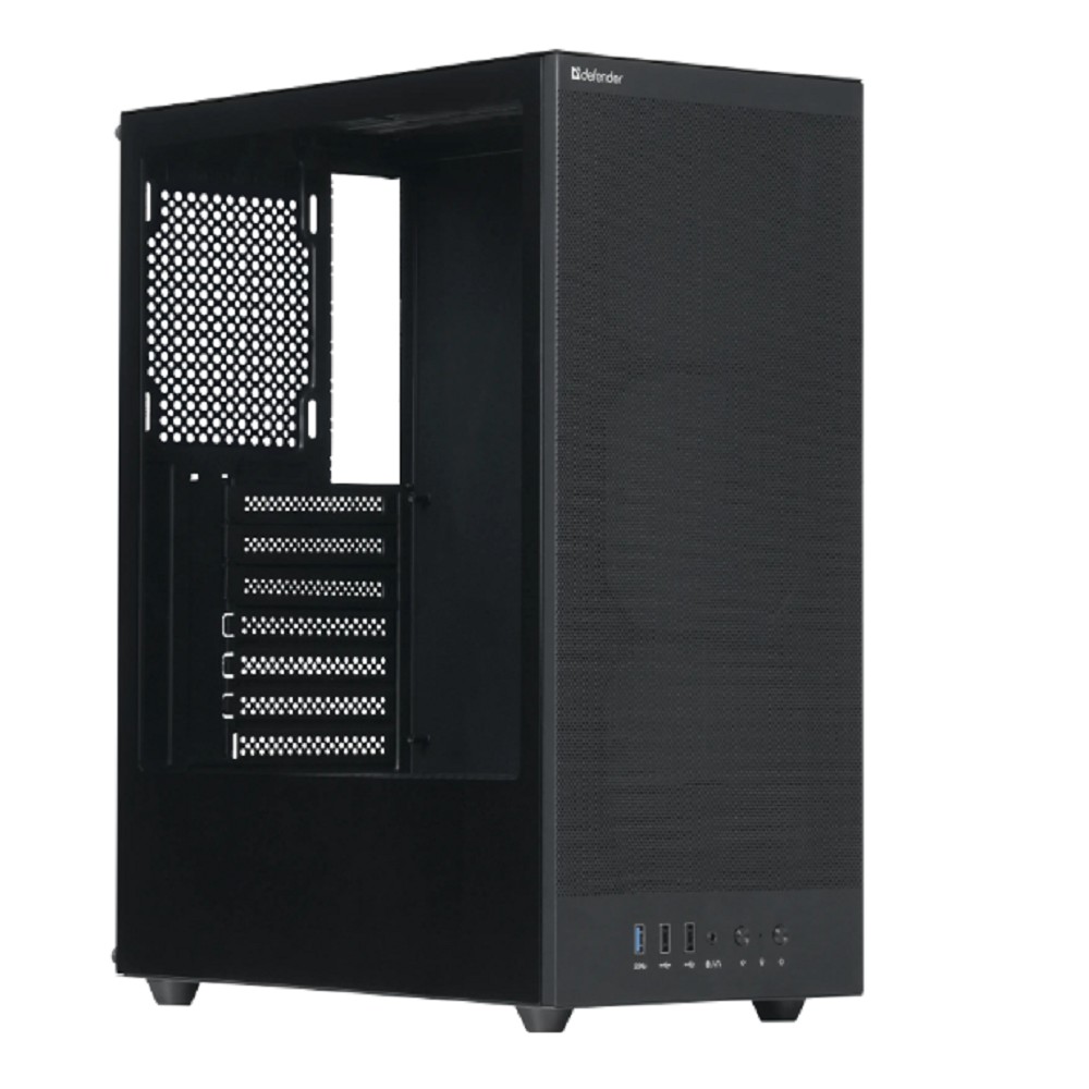 Defender Корпус компьютерный RaptorX черный, ATX, USB3.0, w/o fans арт. 25121