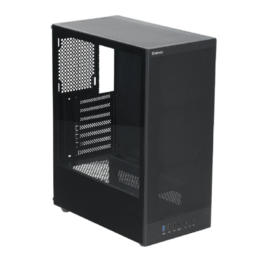 Defender Корпус компьютерный RaptorX черный, ATX, USB3.0, w/o fans арт. 25121
