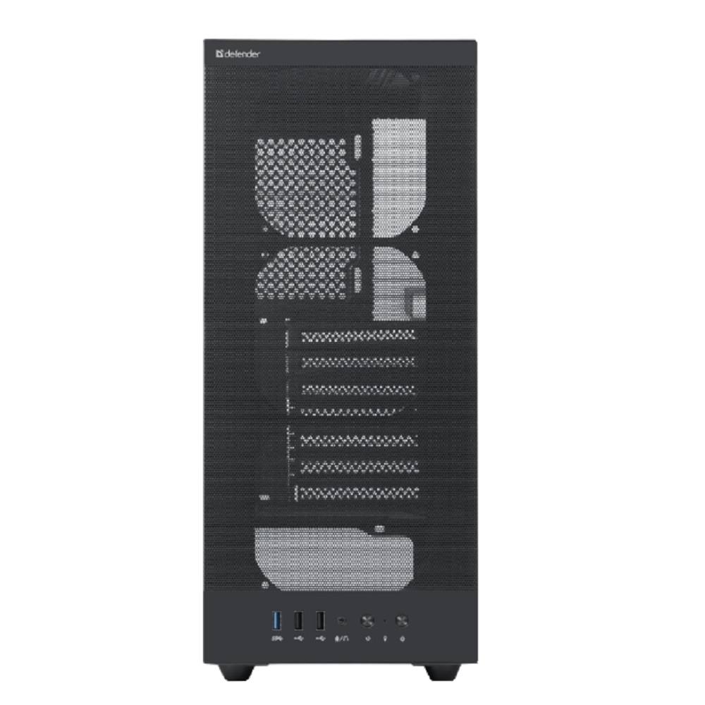 Defender Корпус компьютерный RaptorX черный, ATX, USB3.0, w/o fans арт. 25121