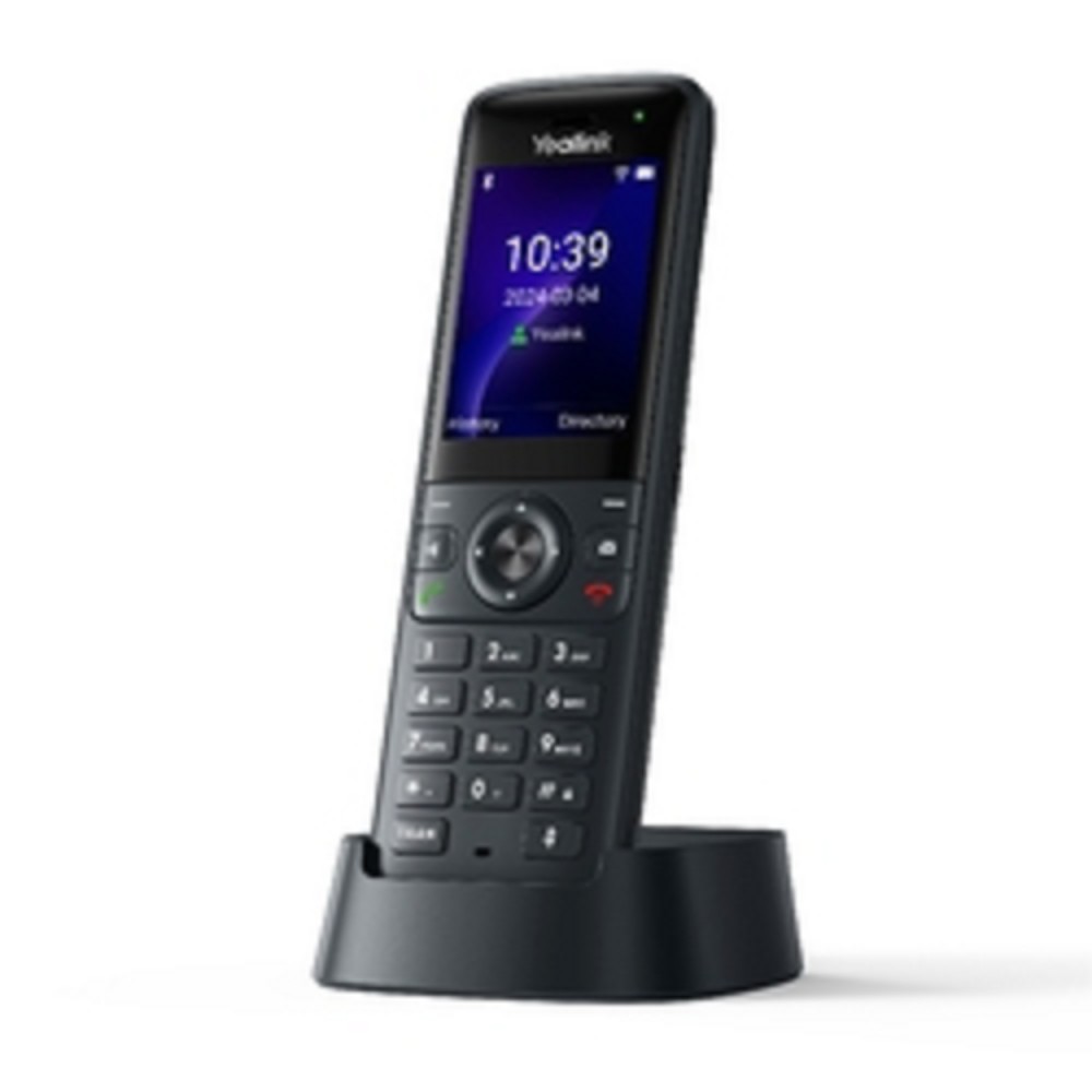 YEALINK AX83H, экран 2.4", Wi-Fi 6, виброоповещение, Bluetooth, 3.5 mm, Type-C, SNC, звук HD