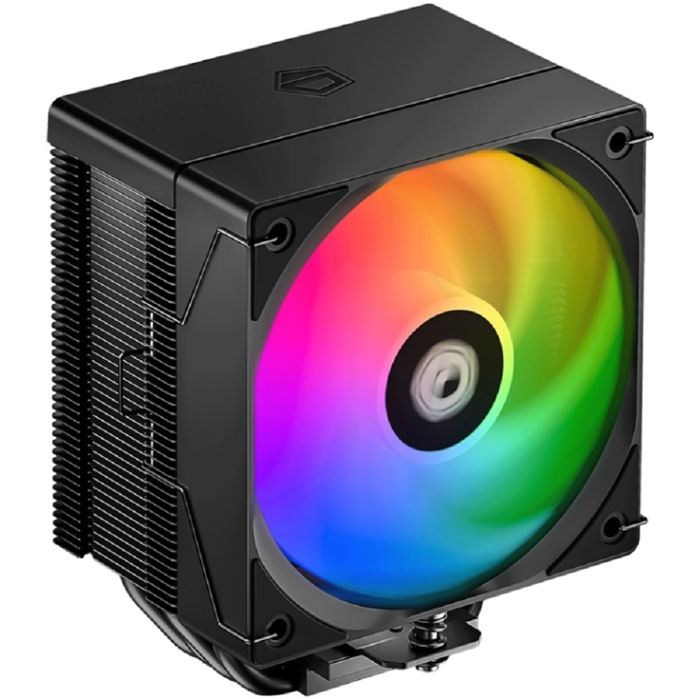 ID-COOLING SE-904-XT ARGB BLACK LGA1851/1700/1200/115X/AM5/AM4 (16шт/кор, TDP 180W, PWM, 4 тепл.трубки прямого контакта, FAN 100mm, Addressable RGB LED) RET