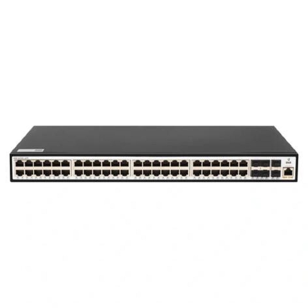 SNR Управляемый коммутатор уровня 2+, 48 портов 10/100/1000Base-T, 6 портов 1/10G SFP+, встроенный БП ~220V AC арт. SNR-S5110G-48TX