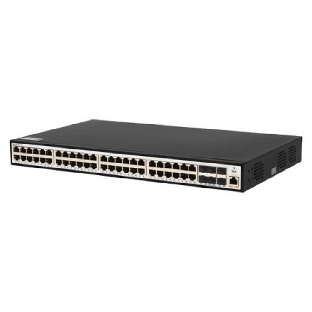 SNR Управляемый коммутатор уровня 2+, 48 портов 10/100/1000Base-T, 6 портов 1/10G SFP+, встроенный БП ~220V AC арт. SNR-S5110G-48TX