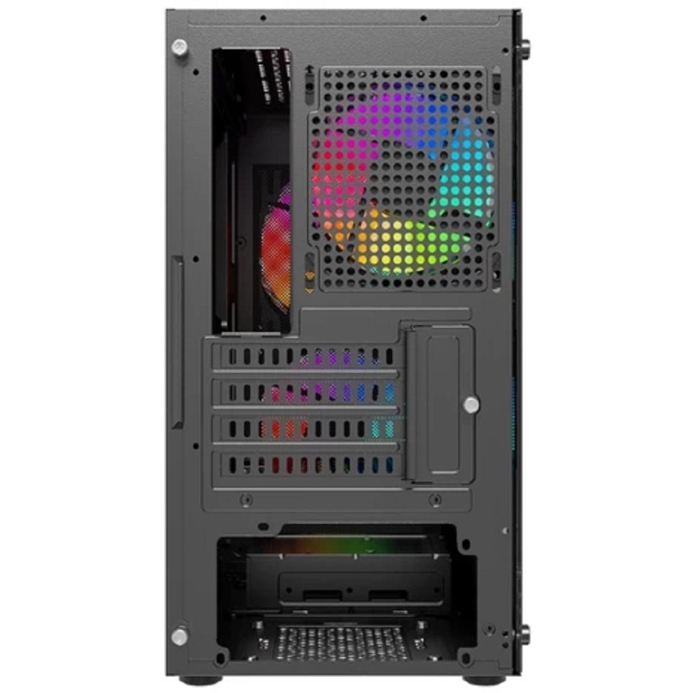 Powercase Mistral Micro A3B ARGB, Tempered Glass, 2x 140mm ARGB PWM+1x 120mm ARGB PWM, чёрный, mATX (CMMAB-A3-V2)