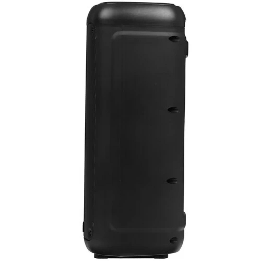 RITMIX SP-875B black {Bluetooth, 30 Гц -18 КГц, FM-радио, RGB-подсветка, AUX, USB, microSD (до 32 Гб, MP3), дисплей: LED, до 6 часов, вход: Jack 6.3 мм, Jack 3.5 мм, USB, 3600 мАч}