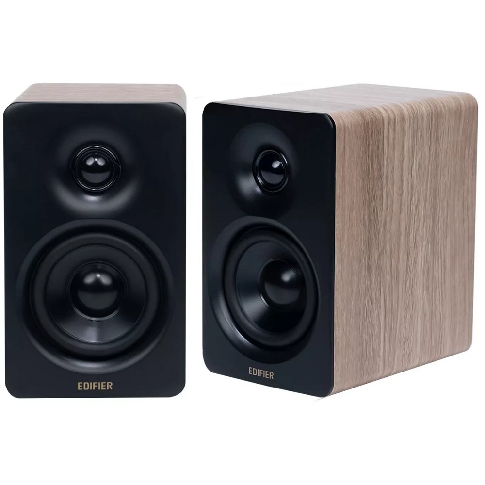 EDIFIER M60 Classic oak {15 Вт x 2, + 18 Вт x 2, (66 Вт); 58 Гц - 40 кГц; Bluetooth V5.3, USB-C, AUX; Сертификация Hi-Res Audio и Hi-Res Audio Wireless}