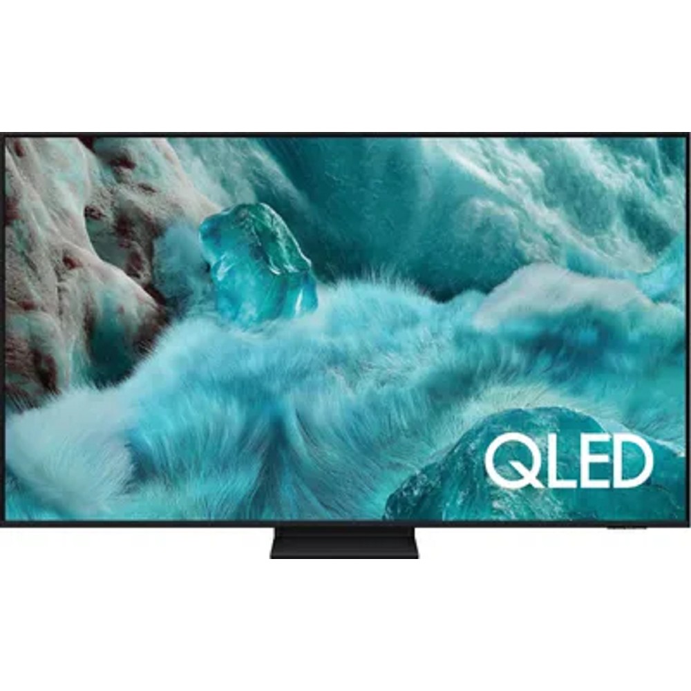 Samsung QLED TV QE65Q7F5AUXRU, 65', QLED, 4K 3840x2160, 60Hz, Tizen Smart TV, 20W, Tuner (DVB-T2/C/S2, PAL,SECAM), HDMI, USB, CI+, Wi-Fi, BT, LAN, Black