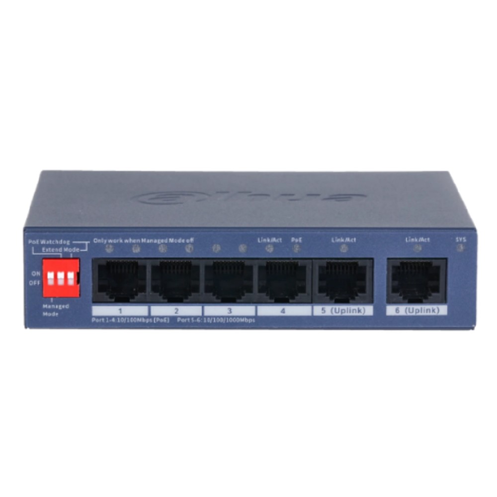 PoE-коммутатор Dahua DH-CS4006-4ET2GT-36