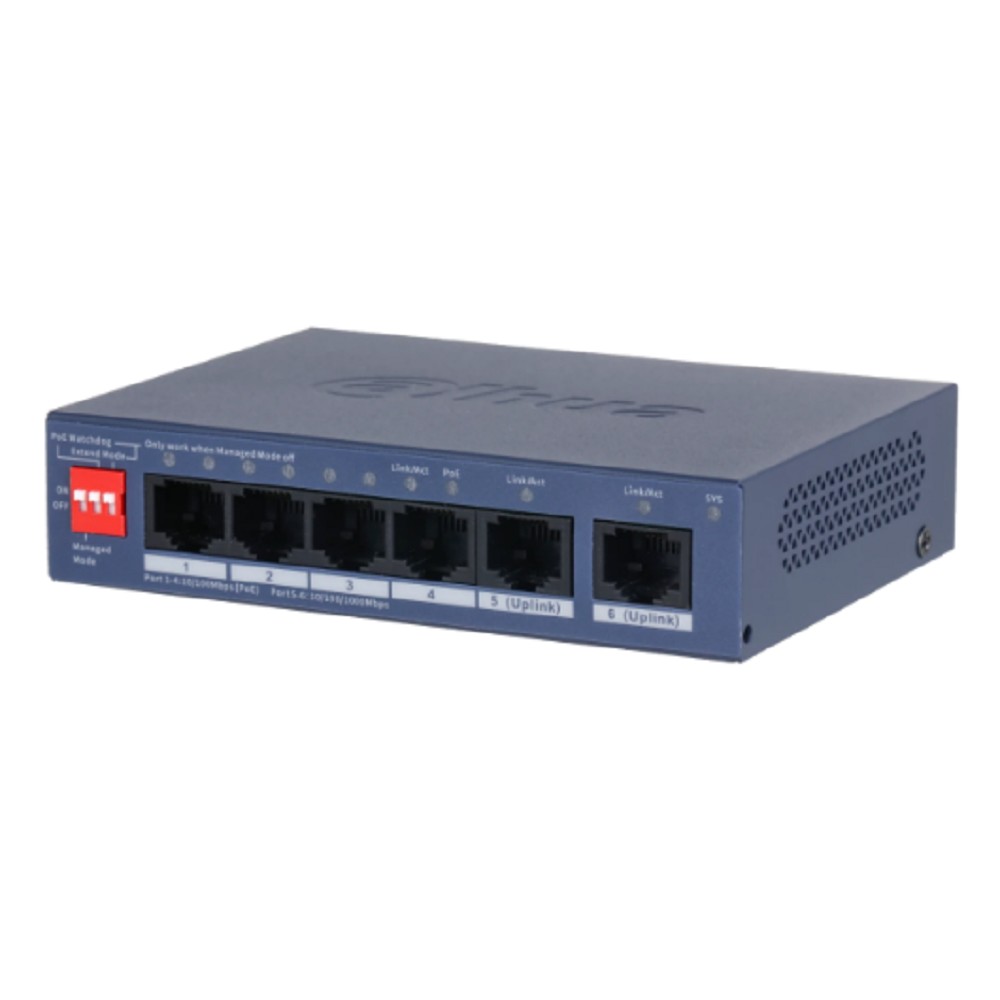 PoE-коммутатор Dahua DH-CS4006-4ET2GT-36
