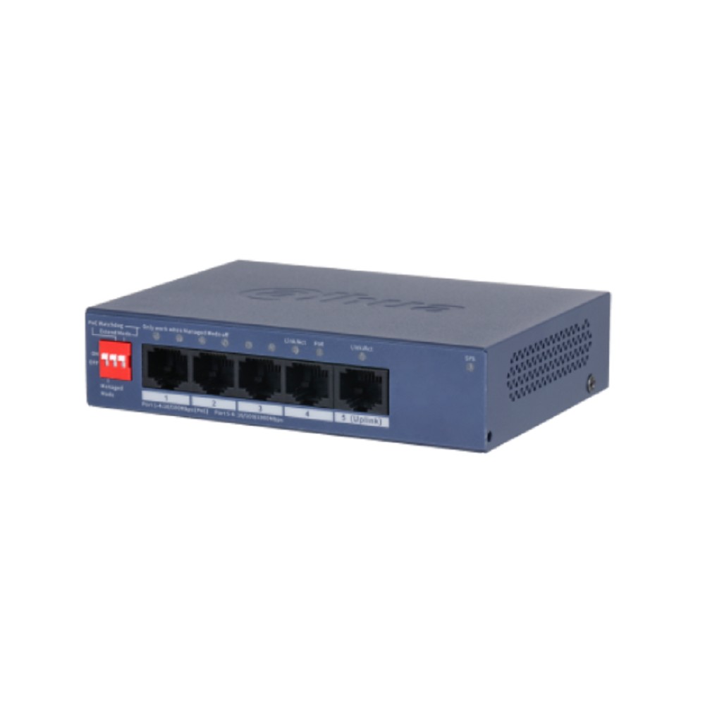 PoE-коммутатор Dahua DH-CS4005-4ET1GT-36