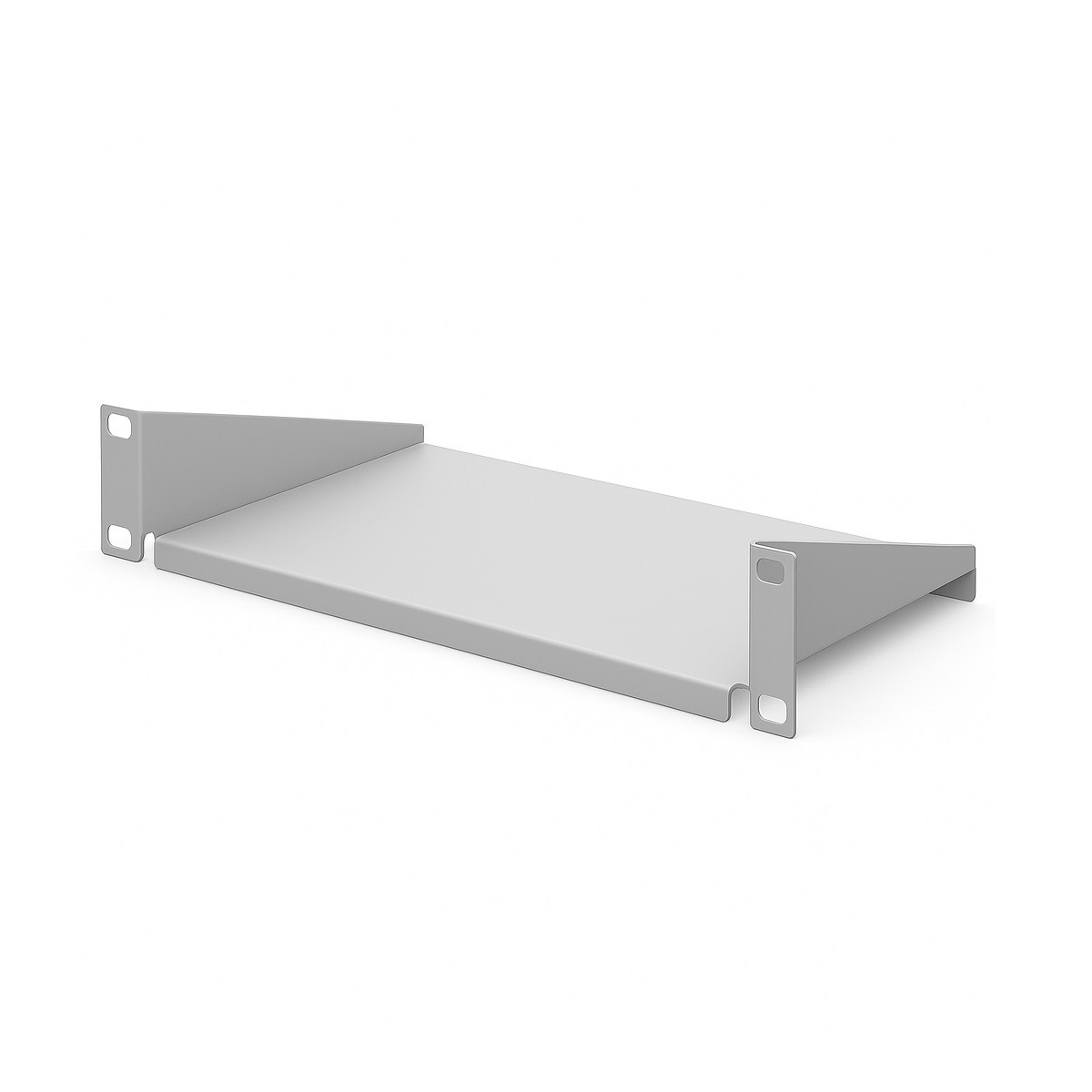5bites Полка консольная CS205-300G для сетевого шкафа D=300 / 254*150*1U / 10" / GREY
